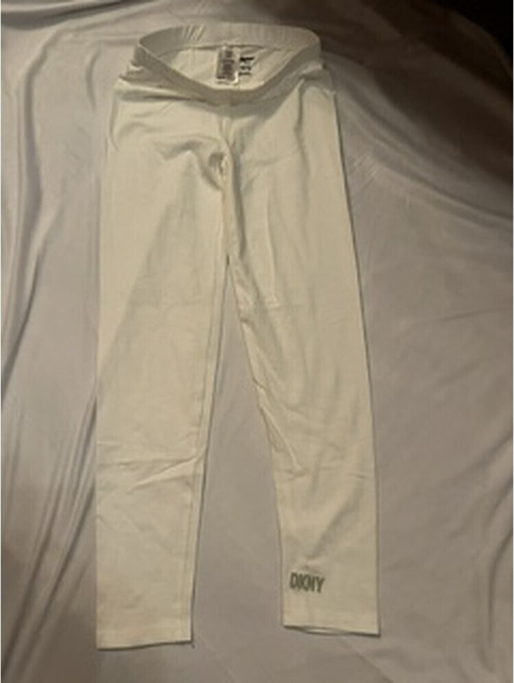 DKNY white leggings girls